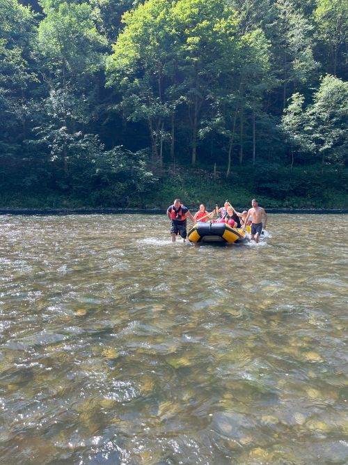 rafting